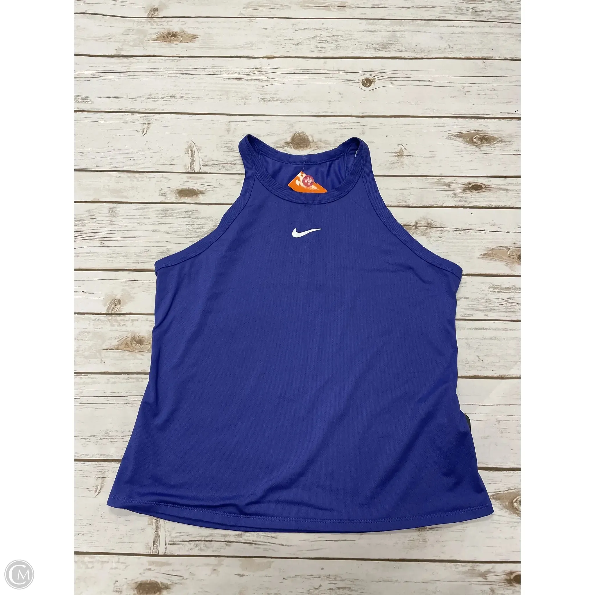 Athletic Tank Top By Nike In Purple, Size: L