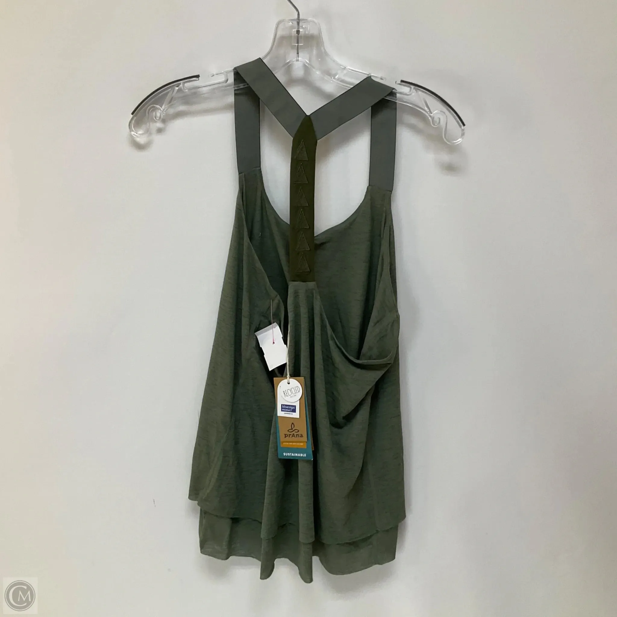 Athletic Tank Top By Prana In Green, Size: S