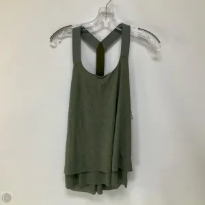 Athletic Tank Top By Prana In Green, Size: S