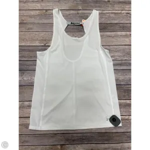 Athletic Tank Top By Under Armour In White, Size: S