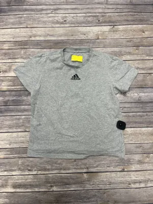 Athletic Top Short Sleeve By Adidas  Size: M