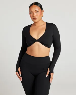 Aura Vantage Long Sleeve - Black