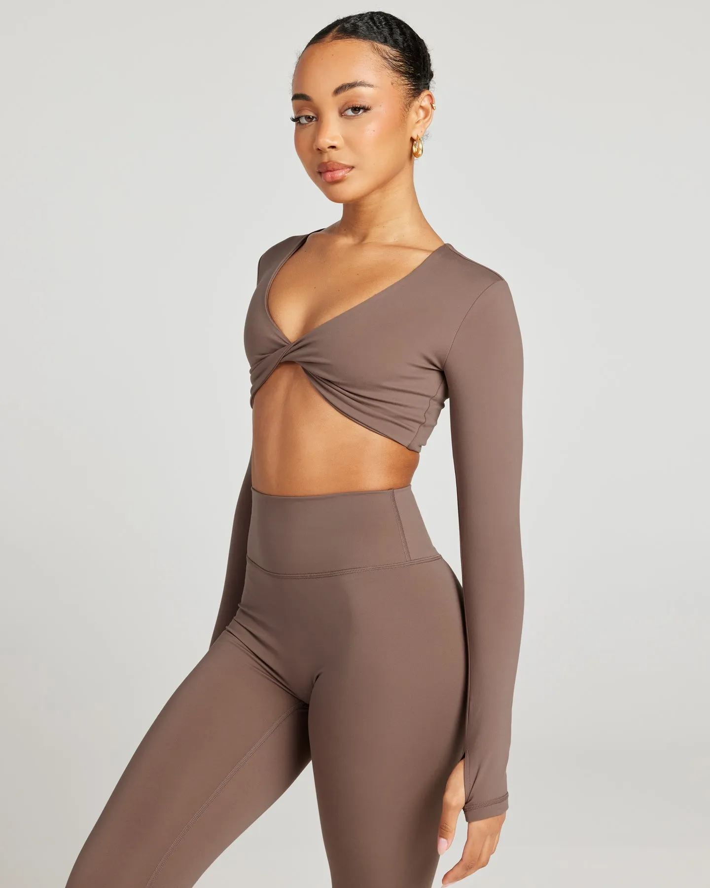 Aura Vantage Long Sleeve - Mushroom