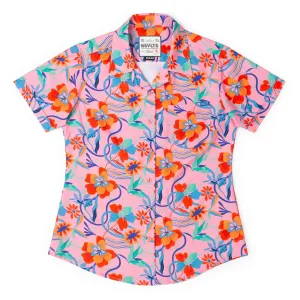 Back to the Fuchsia – Women's KUNUFLEX Short Sleeve Shirt
