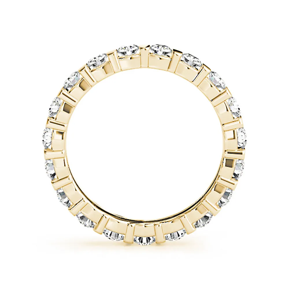 Bar Set 1.30 ct. Round Diamond Eternity Band