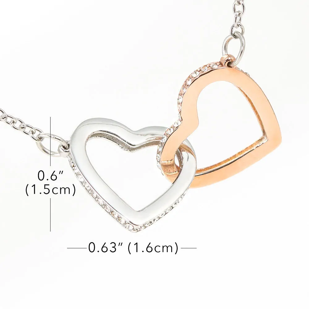 Be Your Last Everything Interlocking Heart Necklace