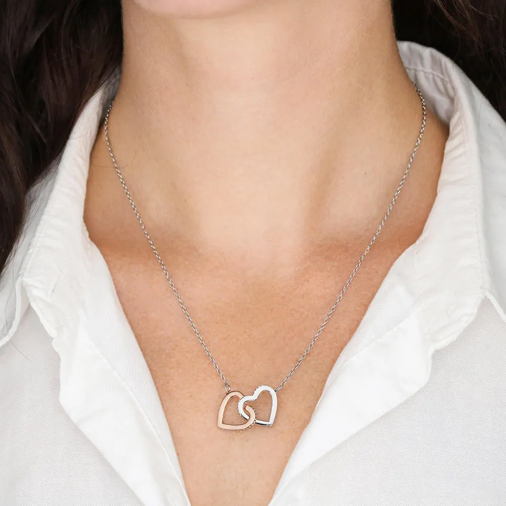 Be Your Last Everything Interlocking Heart Necklace