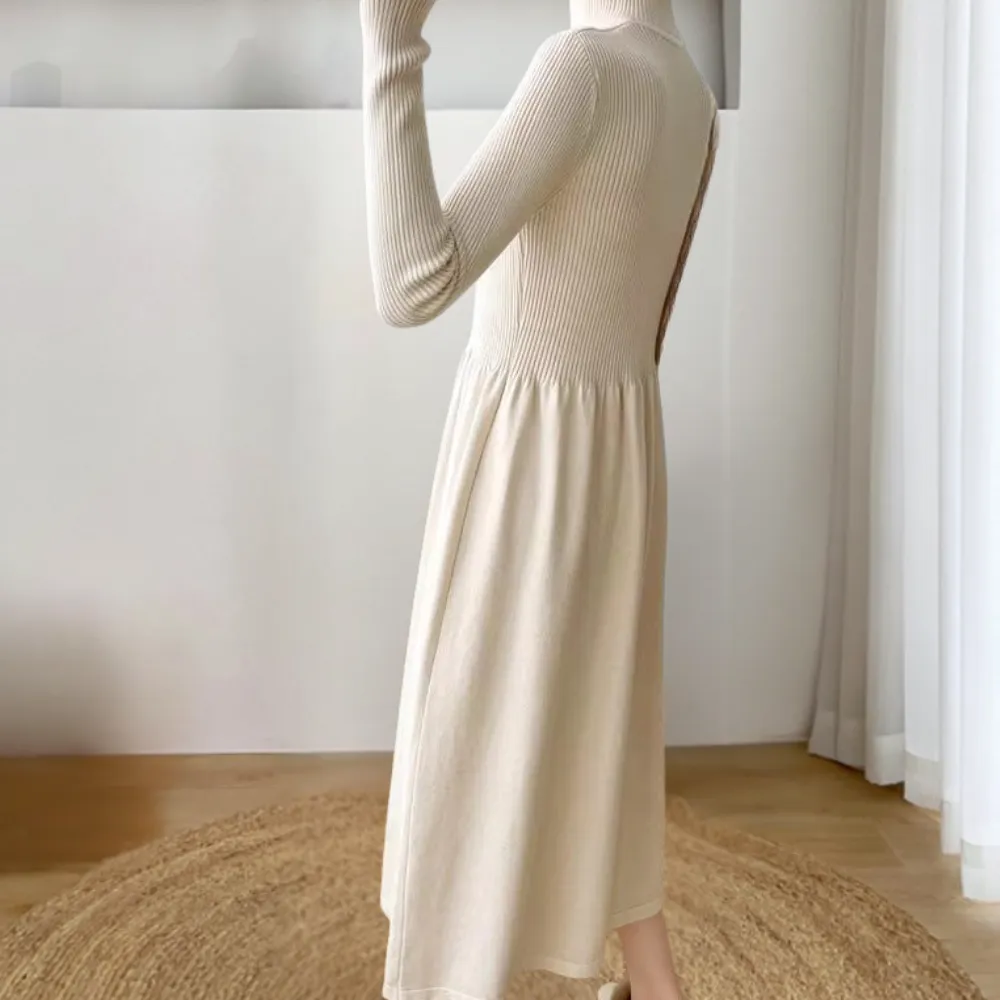 Beatrice® | Stylish turtleneck dress for women