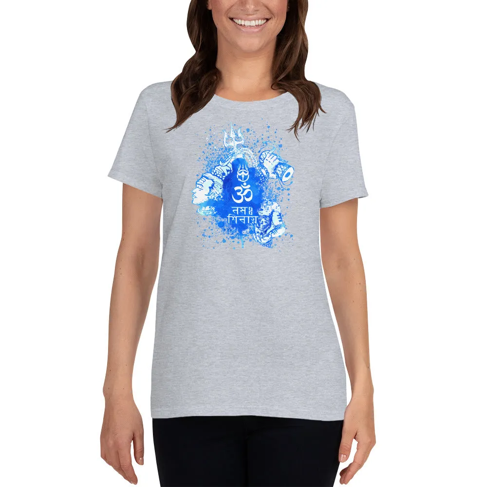 Bengali Heavy Cotton Short Sleeve T-Shirt -Om Namah Shivay-03