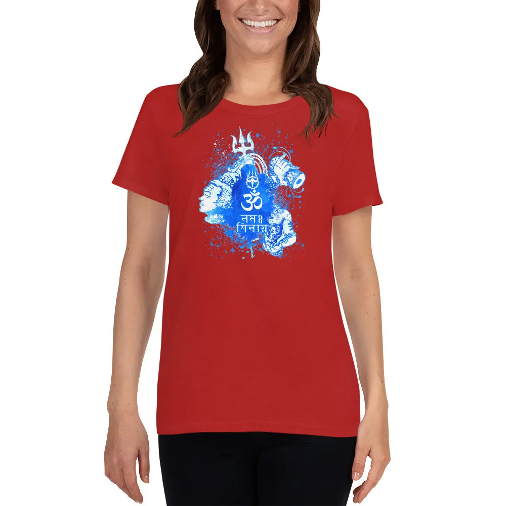 Bengali Heavy Cotton Short Sleeve T-Shirt -Om Namah Shivay-03