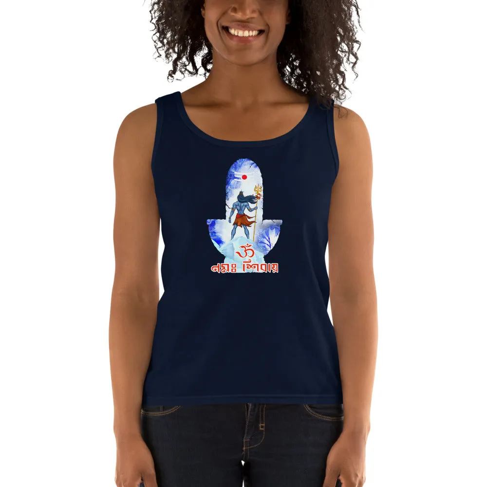 Bengali Ultra Cotton Tank Top - Om Namah Shivay-02