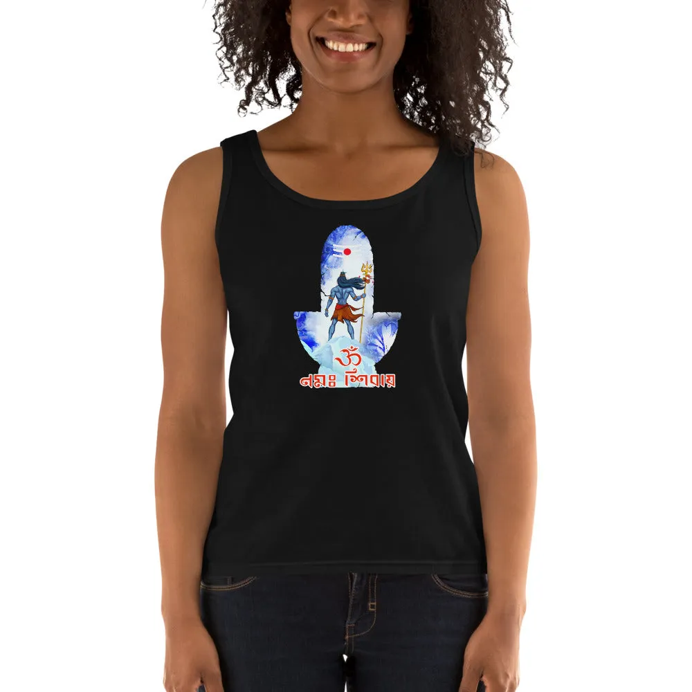 Bengali Ultra Cotton Tank Top - Om Namah Shivay-02