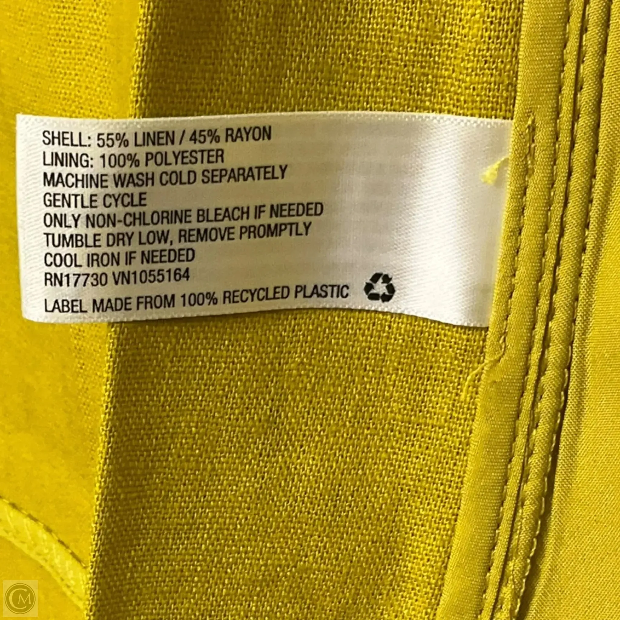 Blazer By A New Day In Yellow, Size: S