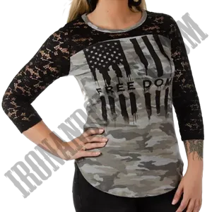 Bleeding Freedom Thermal Tee