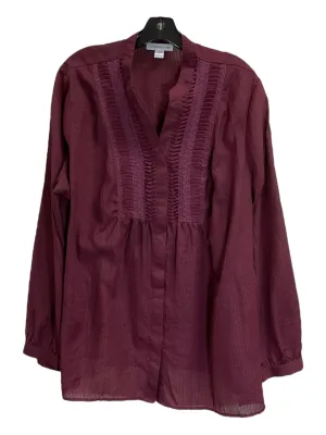 Blouse Long Sleeve By Coldwater Creek  Size: 2x