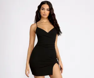Bold Bombshell Stylish Mini Dress