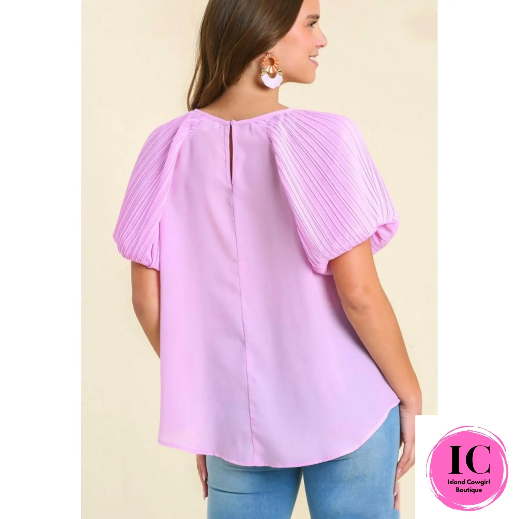 Born For This Purple Blouse