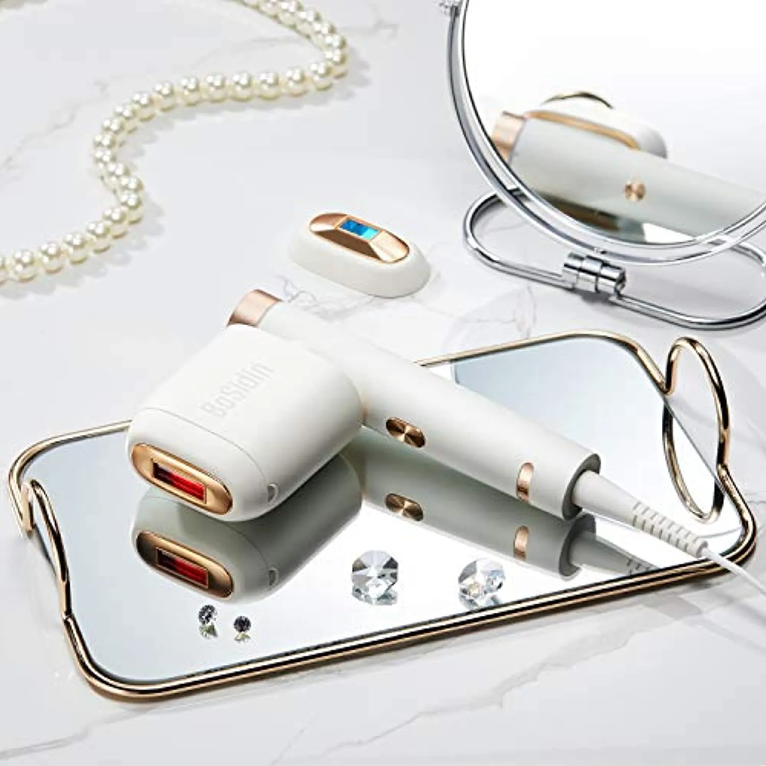 BoSidin Permanent Hair Removal for Women & Men Painless - Face, Upper Lip, Chin, Bikini, Leg & Body Use