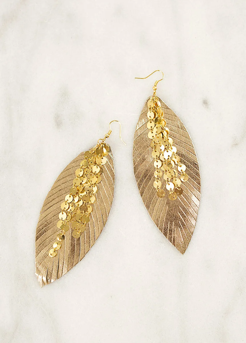 Branwen Earring in Gold
