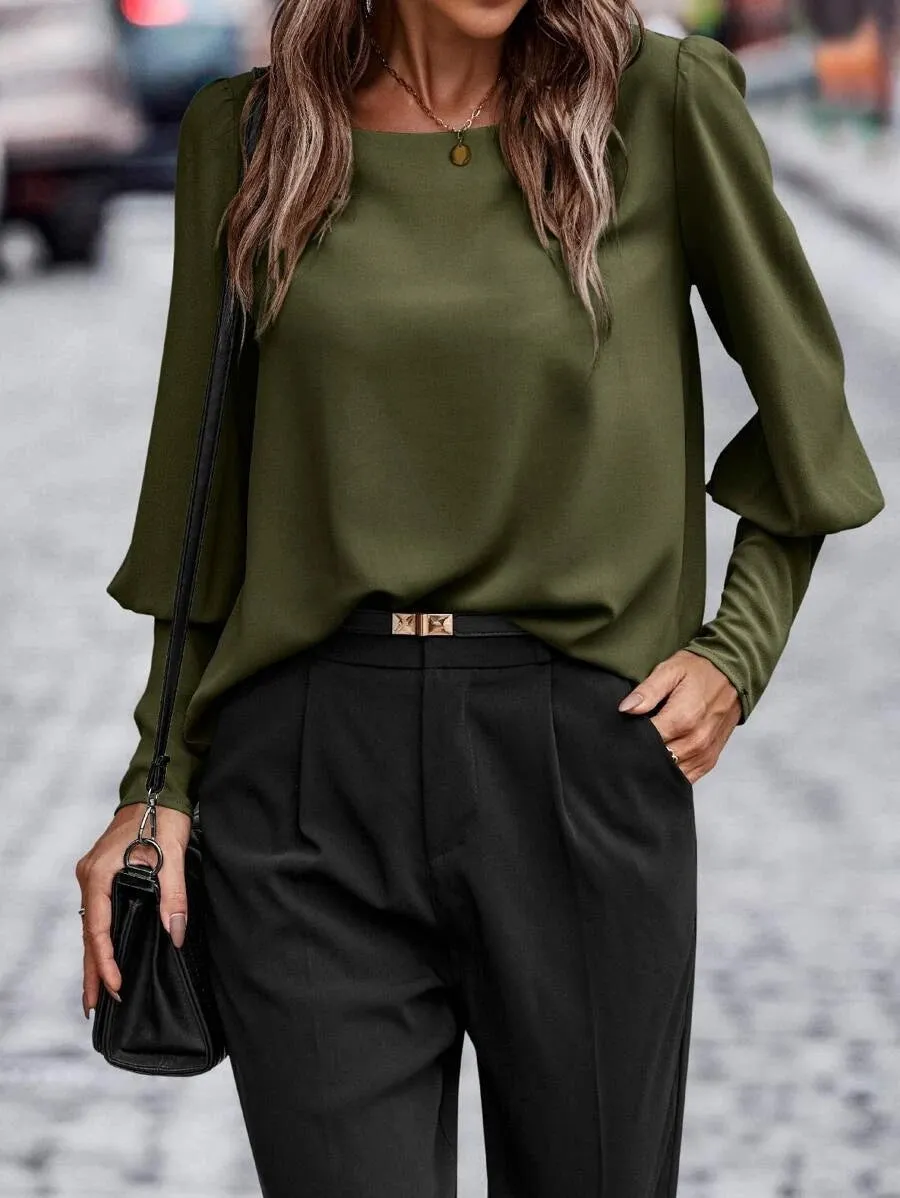 Breindel® | Long Sleeve Blouse Stylish Top