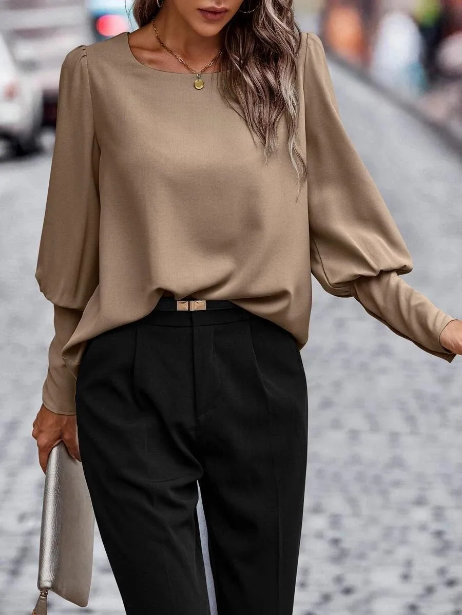 Breindel® | Long Sleeve Blouse Stylish Top