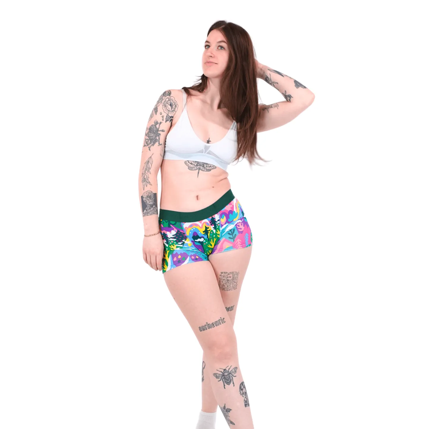 Bria 2.0 Boyshort - Fantasy Mountain