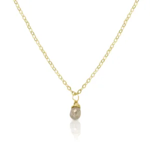 Briolette Diamond Necklace