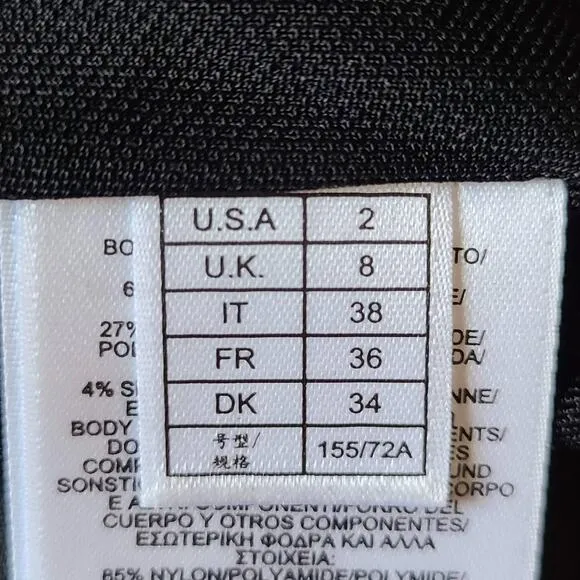BROOKS BROTHERS Gray Stretch Knit Career Dress With Pockets Women's Size 2