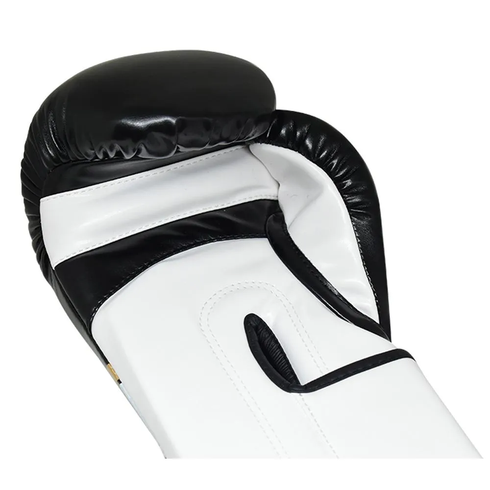 Bulls Professional Classic Boxing Gloves Black/White
