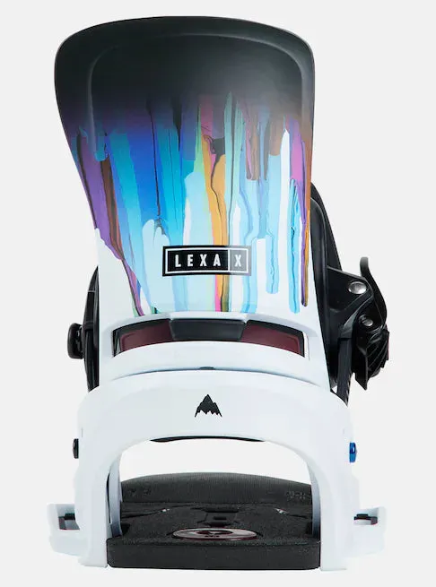 Burton Lexa X EST Snowboard Bindings Womens White / Graphic
