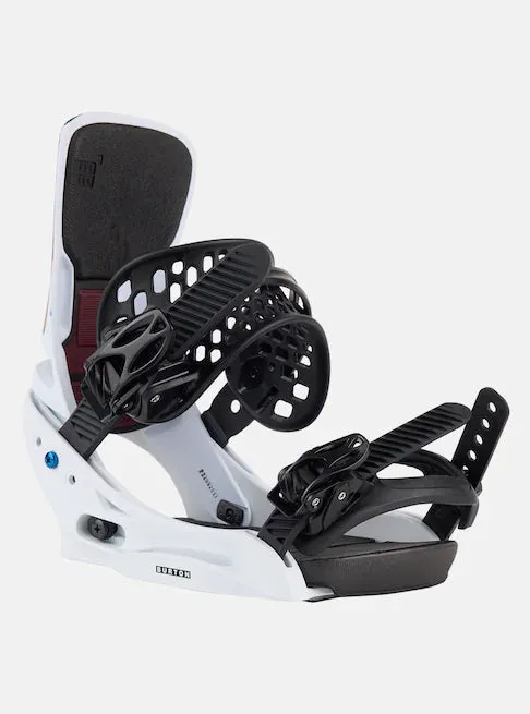 Burton Lexa X EST Snowboard Bindings Womens White / Graphic