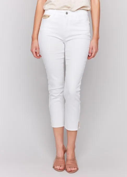 C5613-615A - 5 Pocket Jeans w/ Sequin Coin Pocket Detail