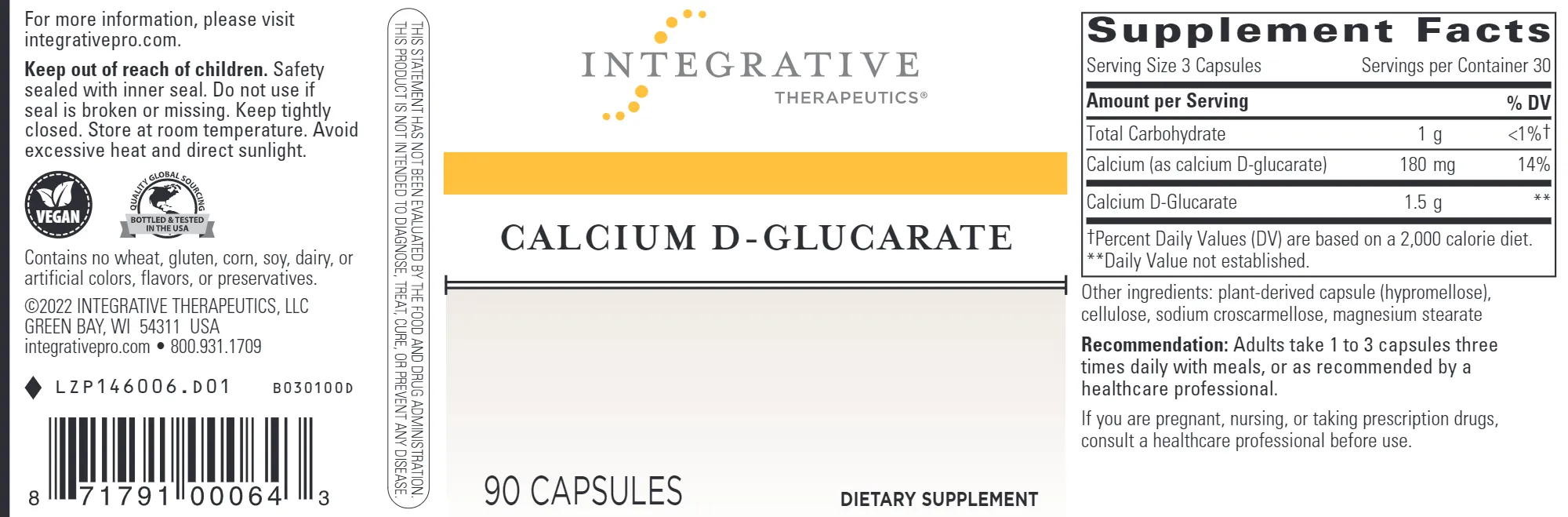 Calcium D-Glucarate