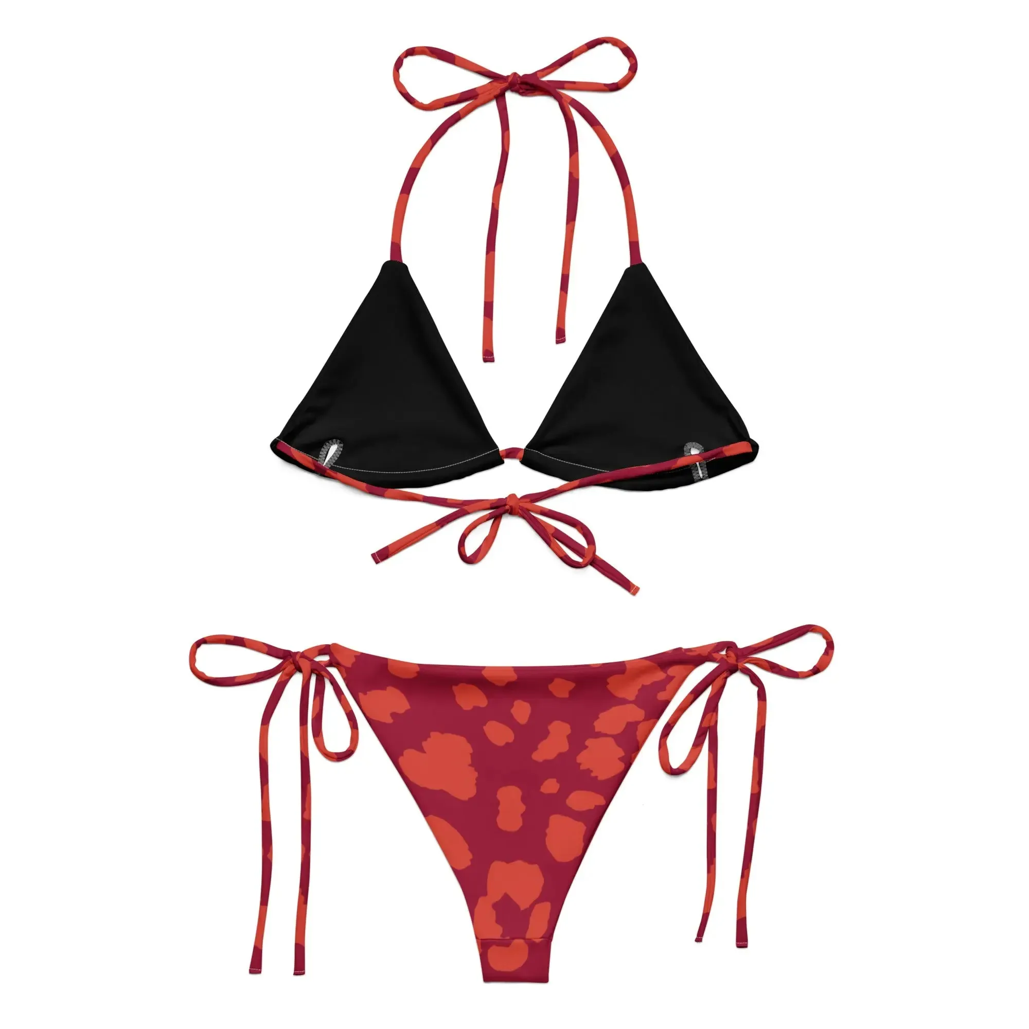 Candy Apple Cheetah String Bikini