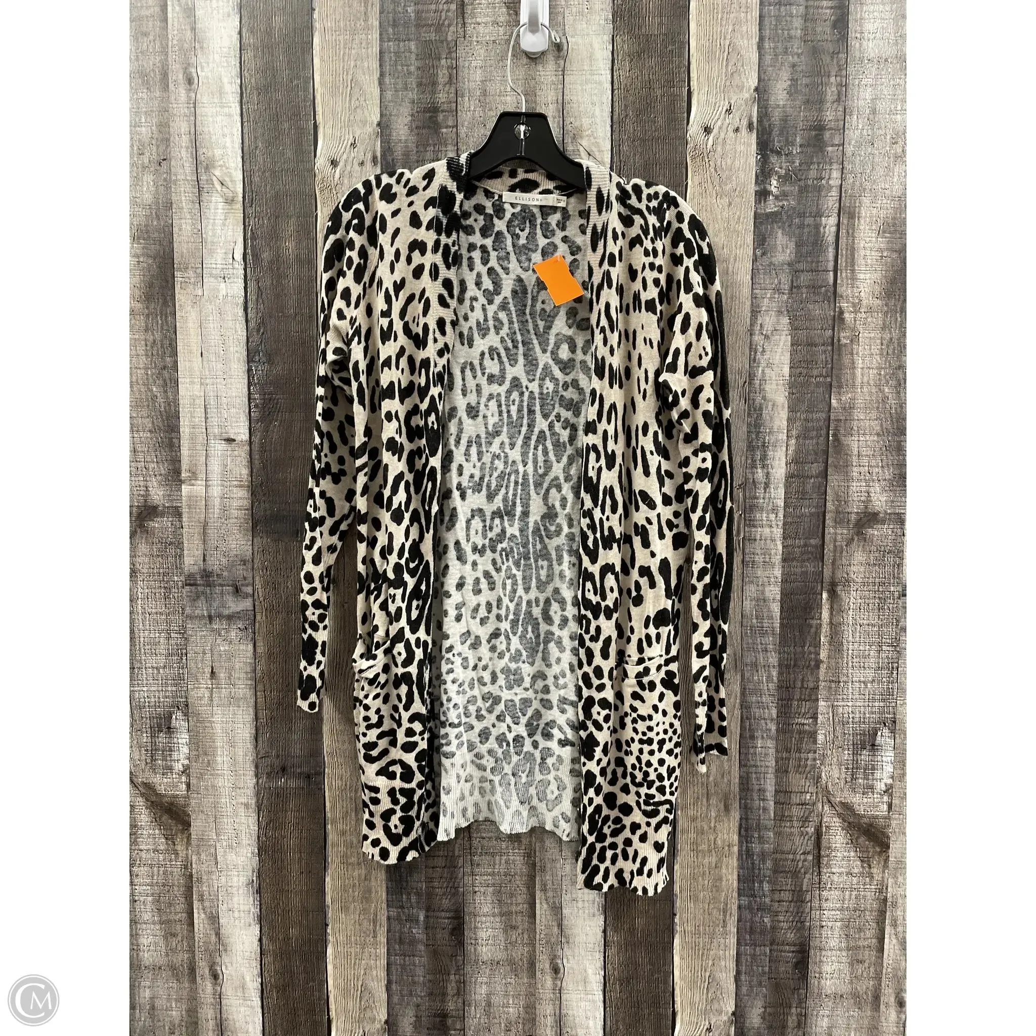 Cardigan By Ellison In Animal Print, Size: S