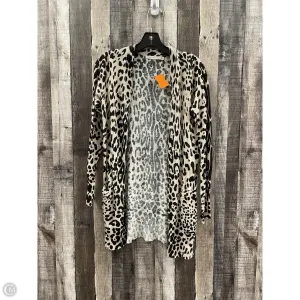 Cardigan By Ellison In Animal Print, Size: S