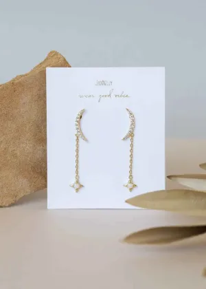 Celestial - Opal Drop Earring