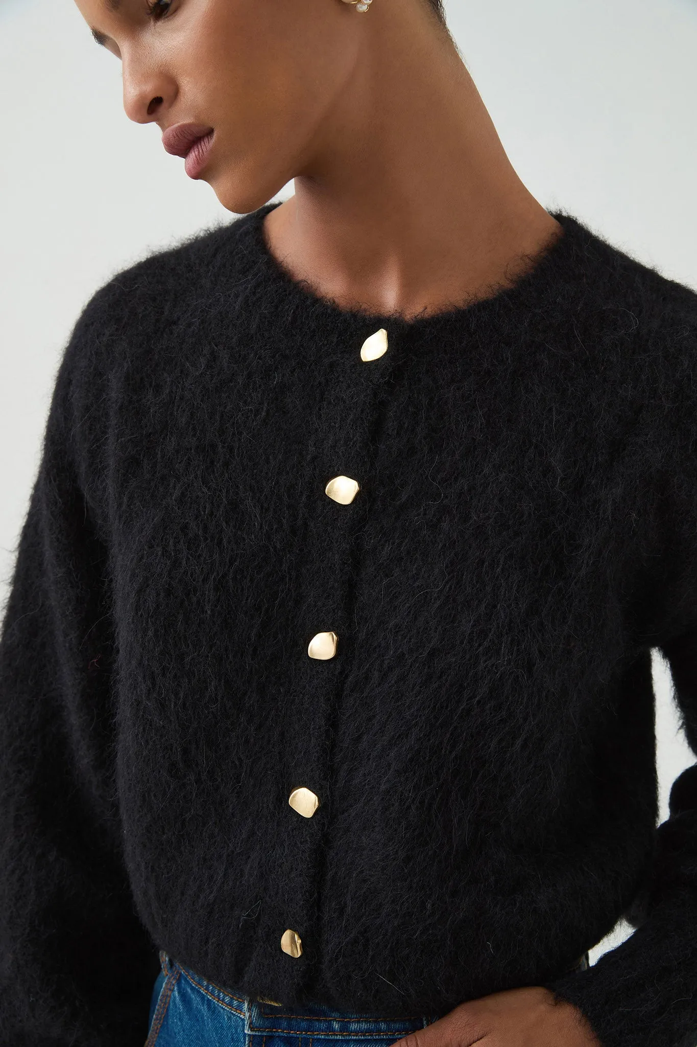 Celine Fluffy Cardigan