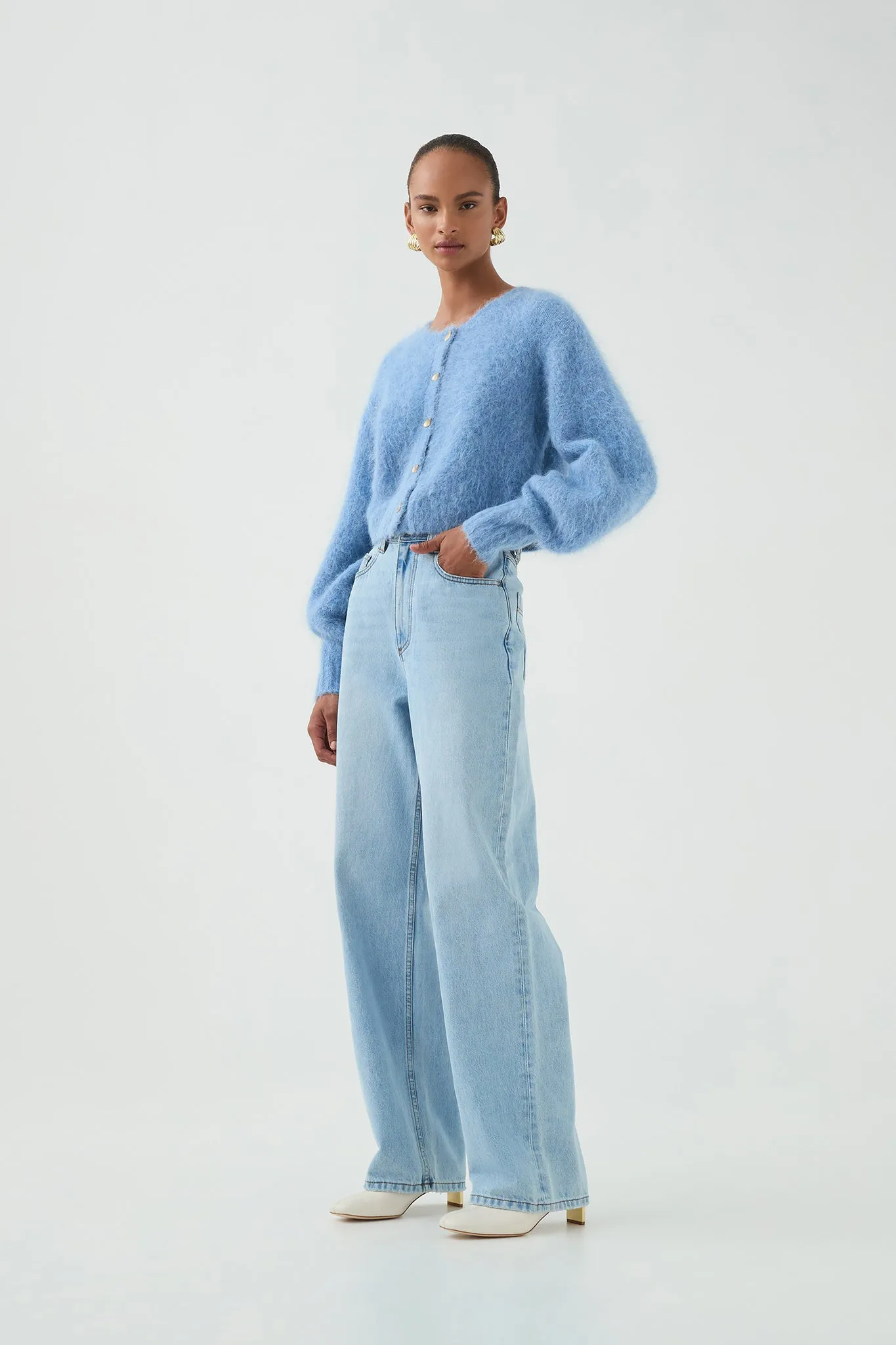 Celine Fluffy Cardigan