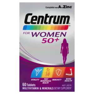 Centrum For Women 50  60 Tablets