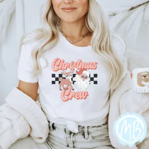 Christmas Crew Tee | Women | Christmas | Santa | Adult |