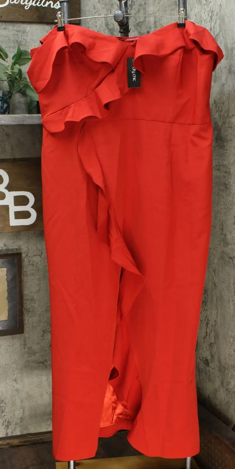 City Chic Women's Trendy Plus Size Savannah Maxi Dress
