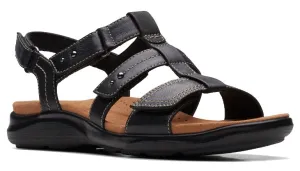Clarks Kitly Step Sandal Black