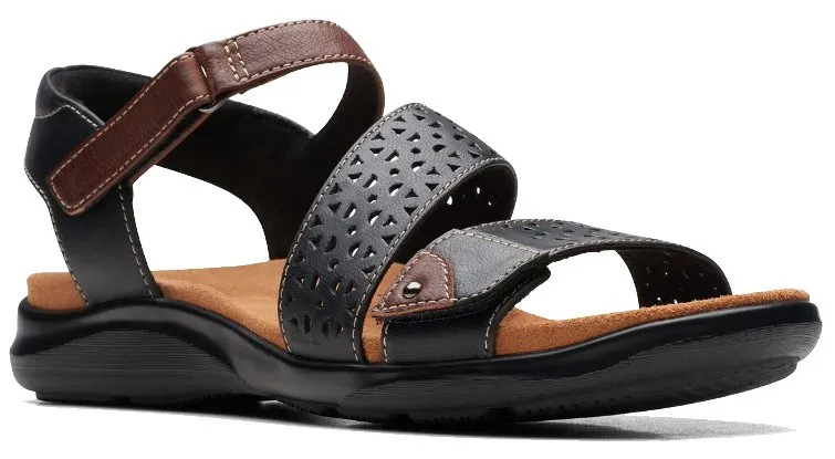Clarks Kitly Way Sandal Black