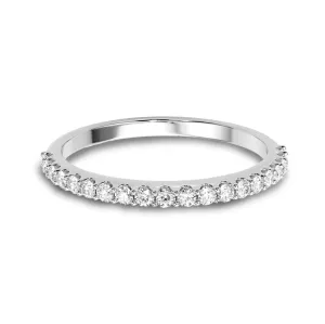 Classic Half Way Round Diamond Wedding Ring