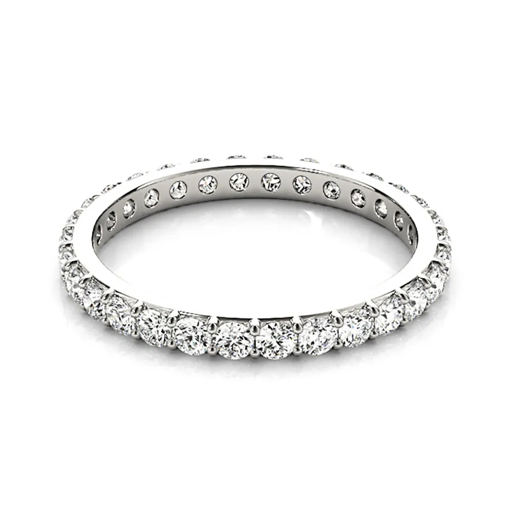 Classic Shared Prong 0.80 ct. Round Diamond Eternity Band