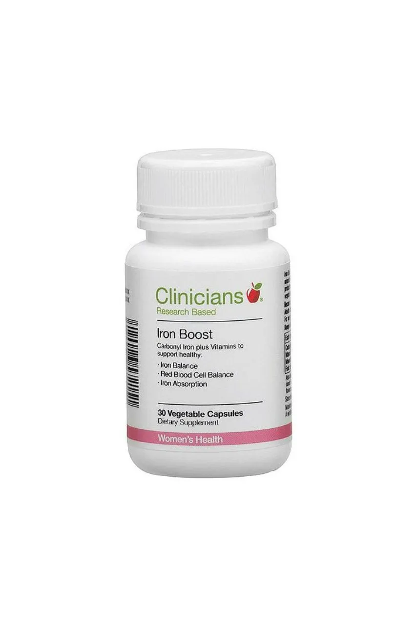 CLINICIANS Iron Boost 30vcaps