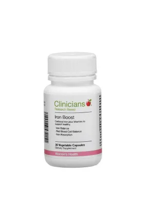 CLINICIANS Iron Boost 30vcaps