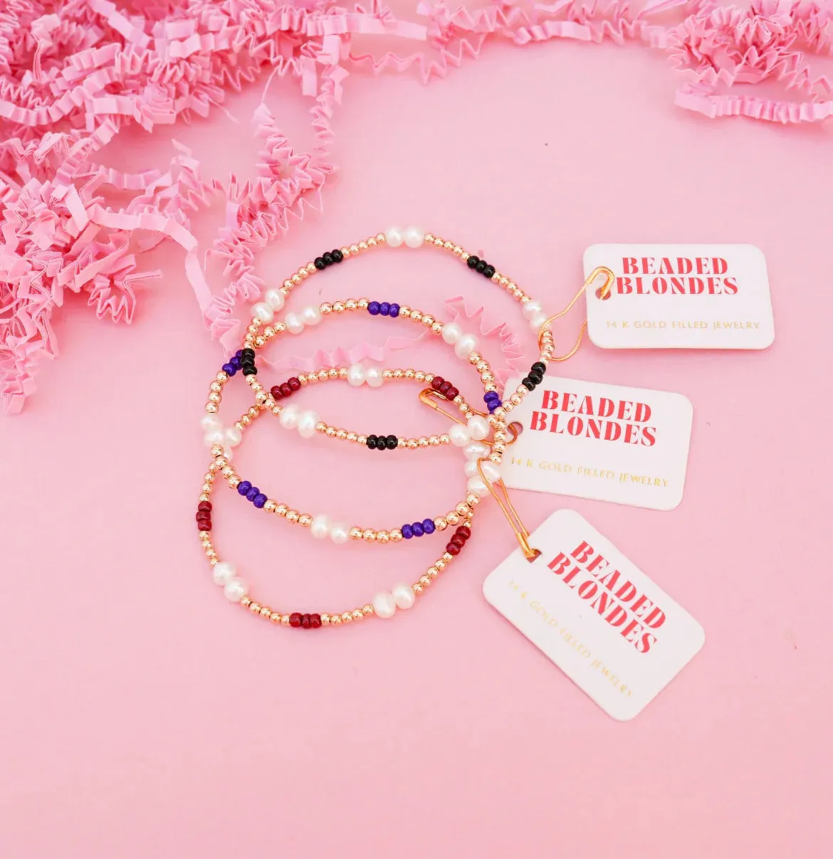 Coastal Maroon Bracelet