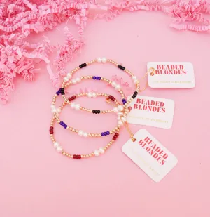Coastal Maroon Bracelet